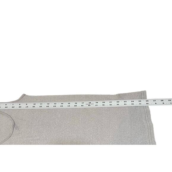 Michael Stars Shine Basic Fitted Tank Top Metallic Gray One Size - Picture 6 of 6